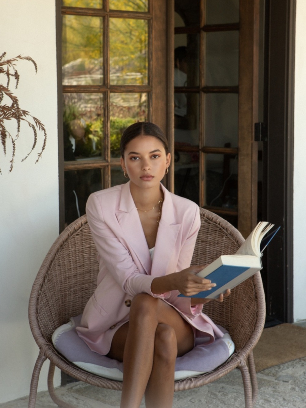 EllandEmm Women's Blazer Jacket and Short set.